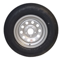 Rainier Tire ST205/75R15C with 5 Lug Steel Mod Wheel